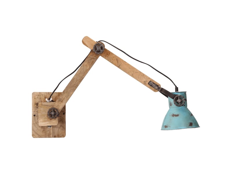  Lampe murale, applique murale 25 w bleu délavé 96x15x20 cm e27  - Conforama D