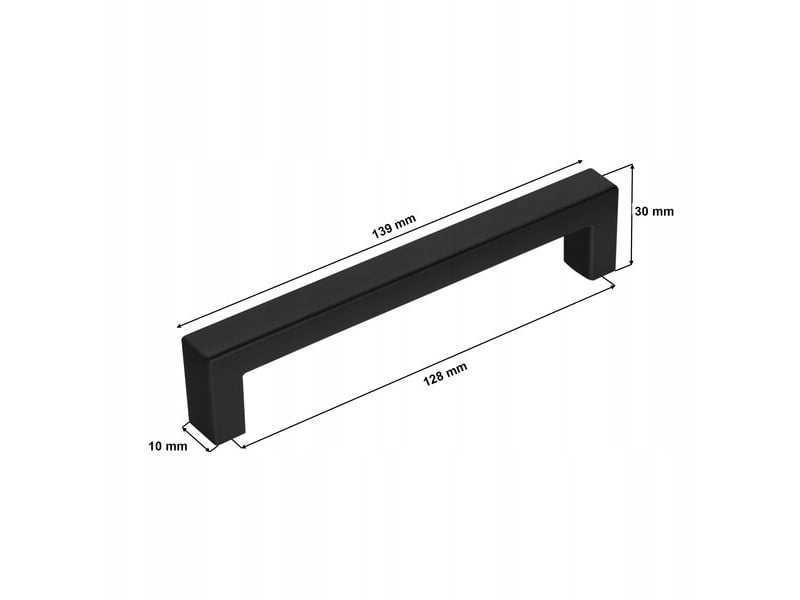  Poignée de meuble, 128 mm  - Conforama C