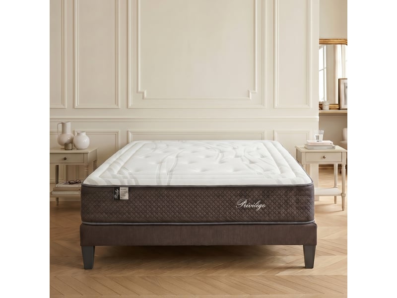  Matelas hybride 30 cm privilège 2x80x200 cm - blanc 3MA128.J.0820 - Conforama B