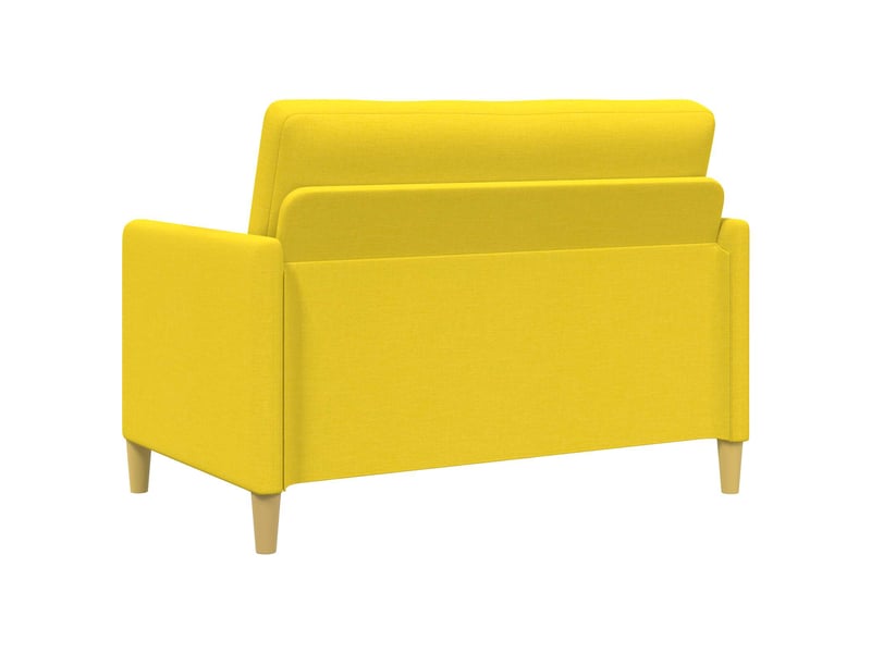 Canapé de salon, canapé avec rangement 2 pcs jaune clair polyester shl84405 - Conforama D