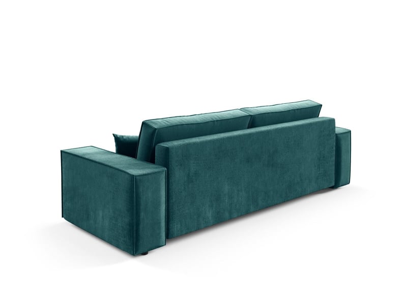  Canapé convertible mille mini turquoise  - Conforama E