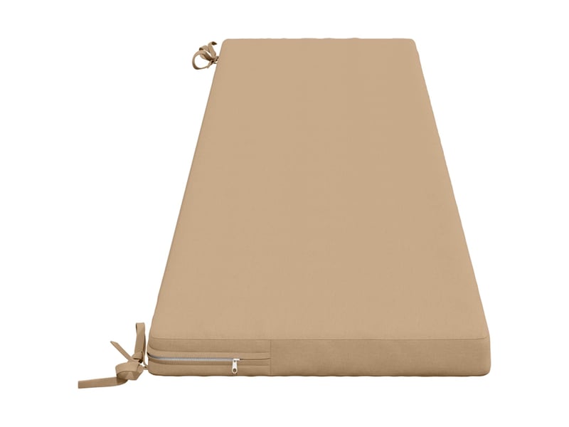 Coussin de banc, coussin d'assise, coussin de canapé soest 100 % polyester sable 170 x 40 x 5 cm cf53558  - Conforama D