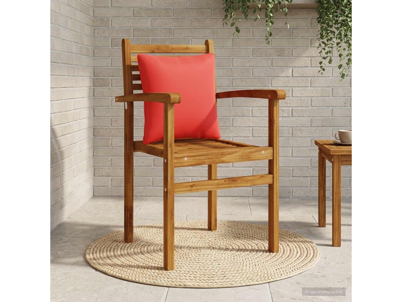  Coussin de dos, coussin de dossier 1 pièce putten 100 % polyester rouge cf54435  - Conforama B