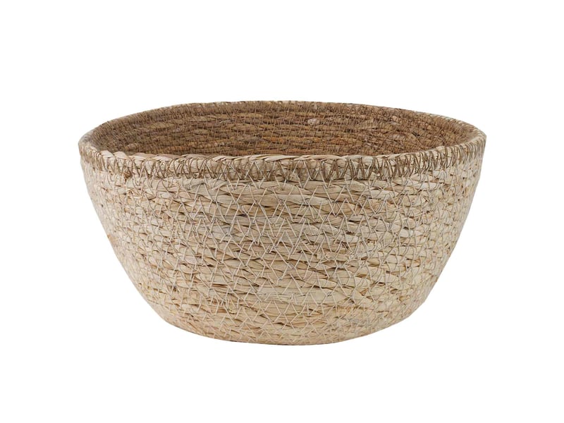 Jardinière - pot de plante avec poignées blanc ø 22 x 20 cm - Conforama C