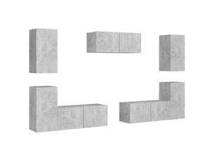 Meuble tv coloris gris 80 cm <strong></strong>  <strong></strong>