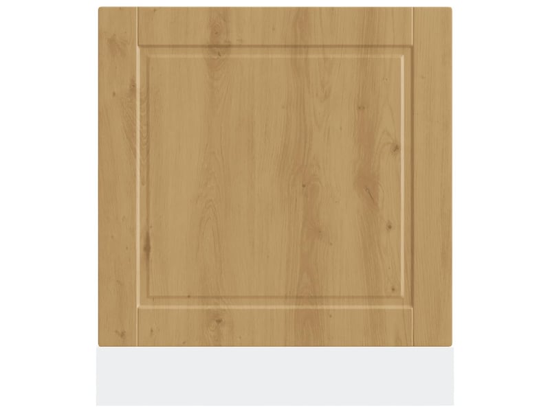  Panneau de lave-vaisselle chêne artisanal 60x1,5x57cm  - Conforama D