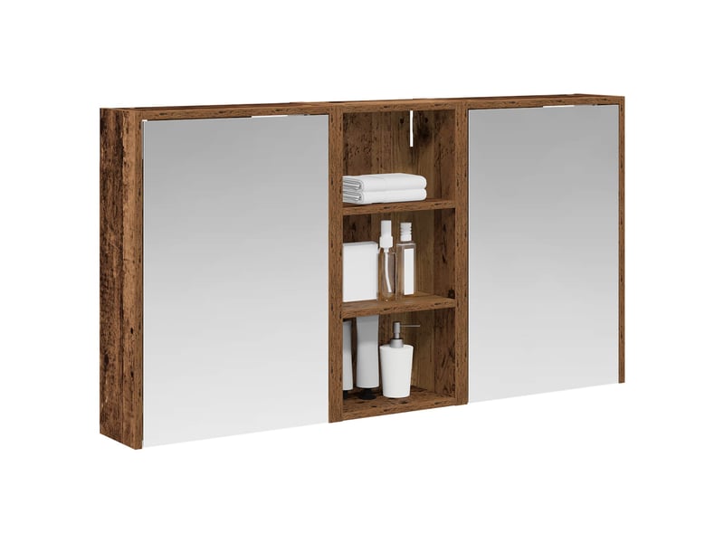  Ensemble de meubles de salle de bain 3 pcs 116x16x62.5 cm shl1952  - Conforama C