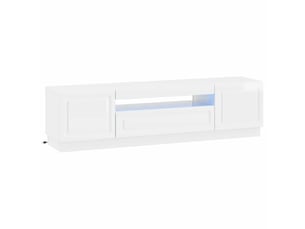 Meuble tv coloris blanc 1 cm <strong></strong>  <strong></strong>