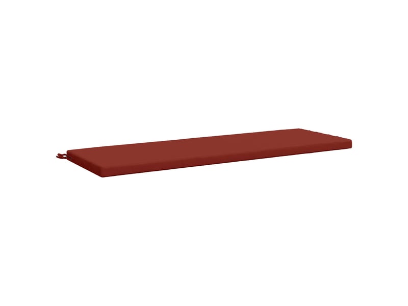  Coussin de banc, coussin d'assise, coussin de canapé soest 100 % polyester rouge 140 x 50 x 5 cm cf53505  - Conforama A