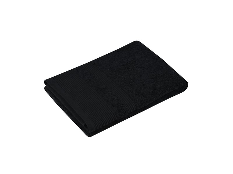 Serviette de toilette en coton lilas  - Conforama A