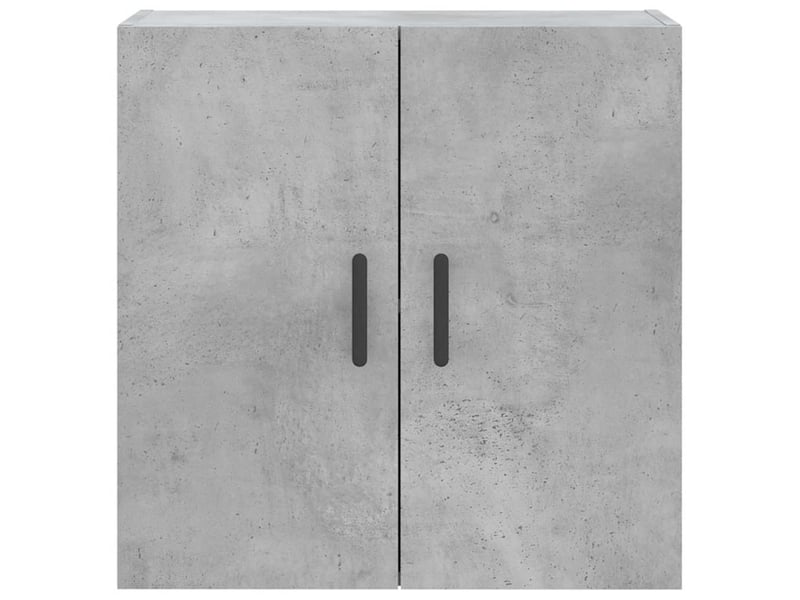  Armoire murale salon, meuble de rangement gris béton 60x31x60 cm bois d'ingénierie shl1038  - Conforama E