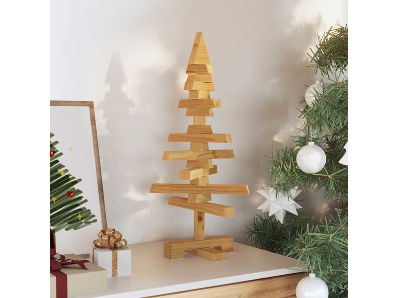  Sapin de noël - arbre de noël en bois kotka bois de pin massif  - Conforama C