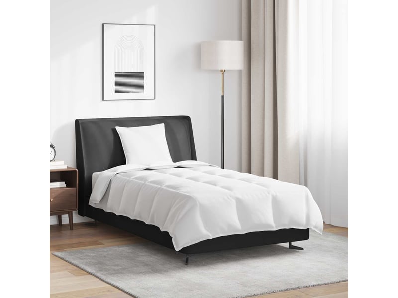  Duvet 2-en-1 avec oreiller 2 pcs - couette blanc plume de canard  - Conforama B