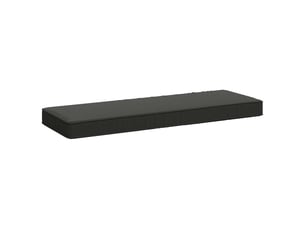 Coussin de banc, coussin d'assise, coussin pour chaisecanapé 1 pièce vught 100 % polyester anthracite cf51581