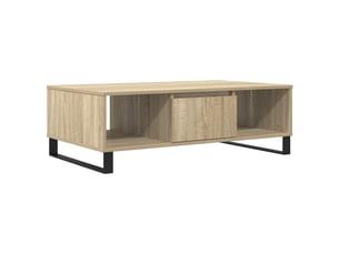 Table basse rectangulaire coloris marron  
