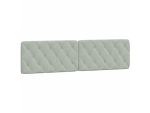 Tete de lit A poser largeur 202 cm <strong></strong> <strong></strong> argenté