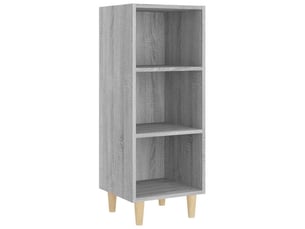 Buffet - bahut - meuble de rangement sonoma gris 34,5x32,5x90 cm bois d'ingénierie