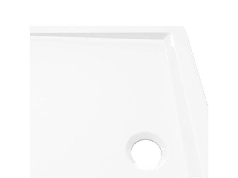  Receveur de douche base de douche bac de douche salle de bain toilette salle d’eau maison intérieur rectangulaire abs 70 x 90 cm blanc 02_0001946  - Conforama E