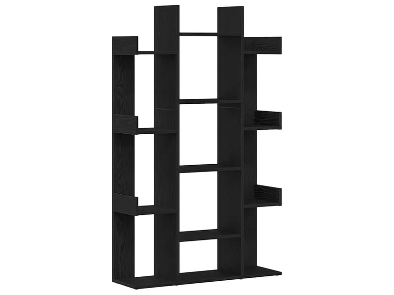 Bibliothèque, armoire à livres 13 niveaux 86 x 25,5 x 140 cm bois d'ingénierie  - Conforama A