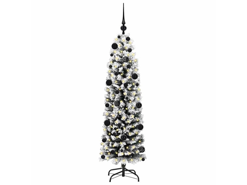  Sapin de noël artificiel, arbre de noël vert 150 cm pvc et acier et plastique shl1277  - Conforama C