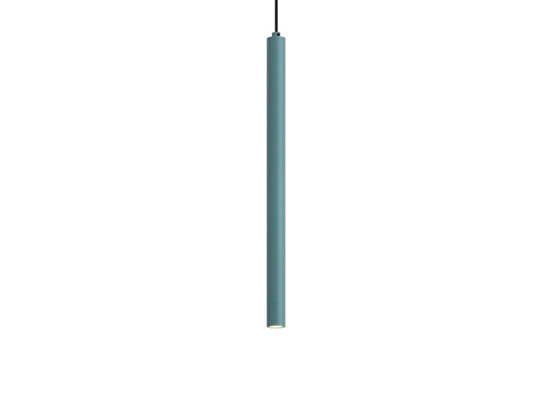  Moderne hanglamp blauw met ingebouwde plafondplaat - chuba  - Conforama A