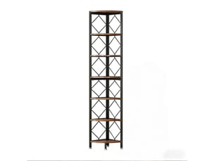 Bibliotheque coloris  bicolore 7 étagère(s) <strong>MIVRAY </strong> <strong></strong> - 35 cm x 200 cm