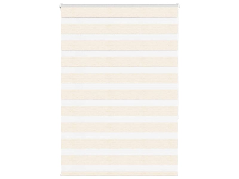  Store zèbre, store de fenêtre beige marbré largeur du tissu 110,9 cm polyester cf48251  - Conforama B