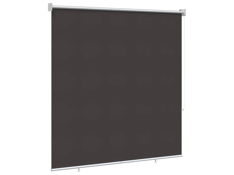 Store enrouleur, store roulant extérieur protection uv anthracite polyester cf47464 - Conforama D