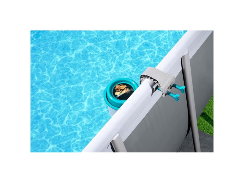  Skimmer avec accroche pour piscine hors sol, vertblanc  - Conforama E