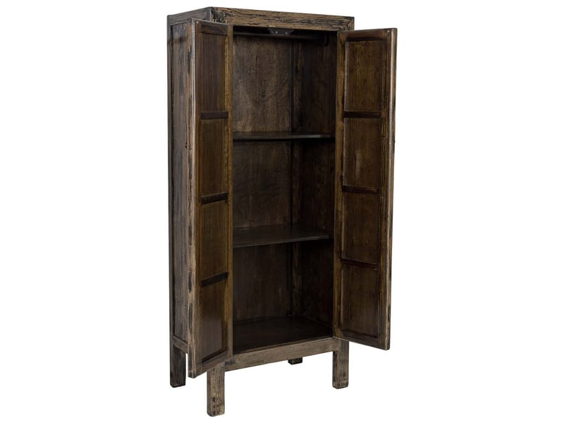  Armoire en bois marron 80x48x190 cm h  - Conforama E