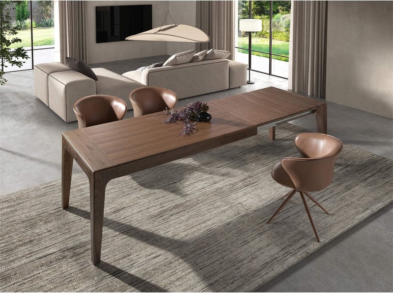 Chaise pivotante en similicuir camel 4201 - Conforama R