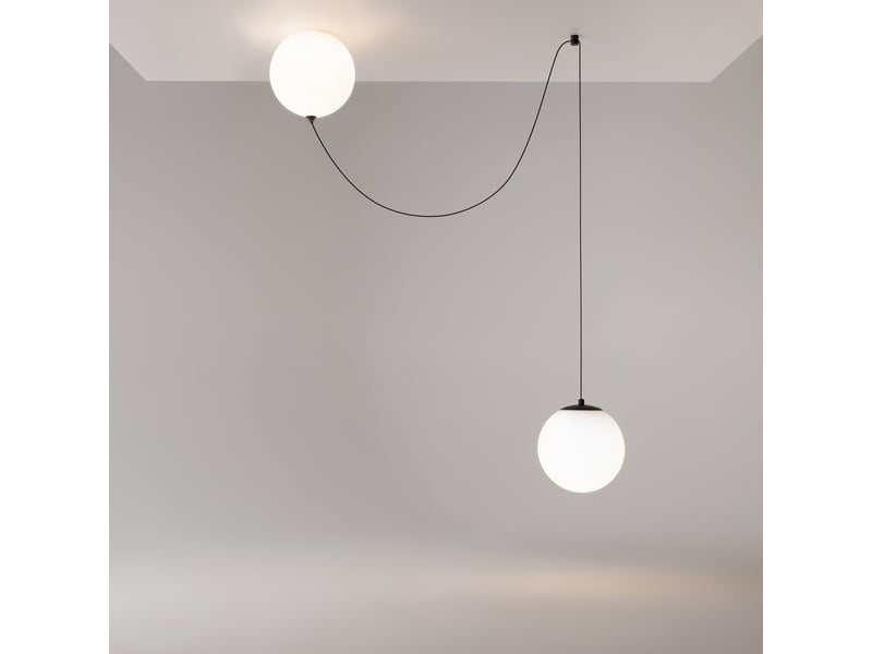  Maytoni twins suspension led double noire 3000k  - Conforama D