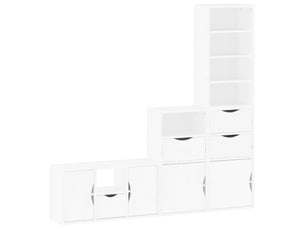 Meuble tv coloris blanc 24 cm HELLOSHOP 26  