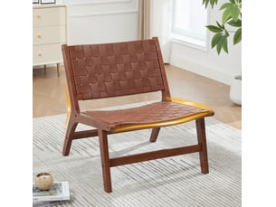 Fauteuil fixe <strong>HAUSS SPOLE</strong> <strong></strong> Simili marron vendu A l'unité