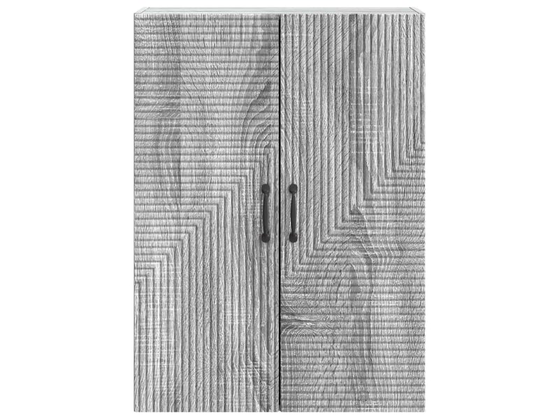  Armoire murale salon sonoma gris 66x34,5x90cm bois d'ingénierie shl3616  - Conforama D