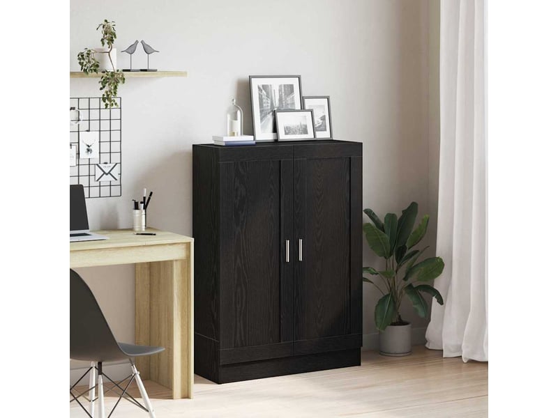  Bibliothèque 3 niveaux, armoire à livres 82,5 x 30,5 x 115 cm bois d'ingénierie  - Conforama B