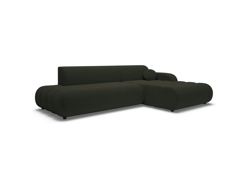  Selsey arione - canapé d'angle convertible - 283 cm - chenille vert Arione - Conforama A