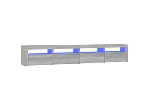Meuble tv coloris gris 240 cm <strong></strong> <strong></strong>