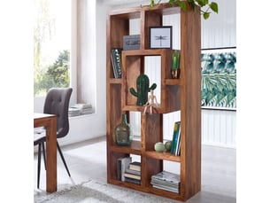 Bibliotheque coloris  marron  <strong></strong> <strong></strong> - 90 cm x 178 cm