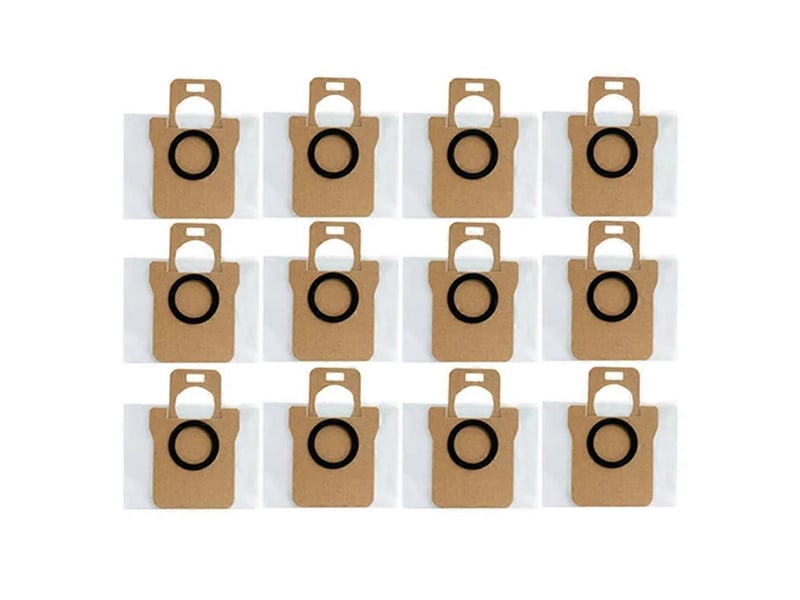 12pcs replacement spare parts dust bag for bot l30 ultra robot vacuum cleaner garbage dust bag dirty bag - Conforama A