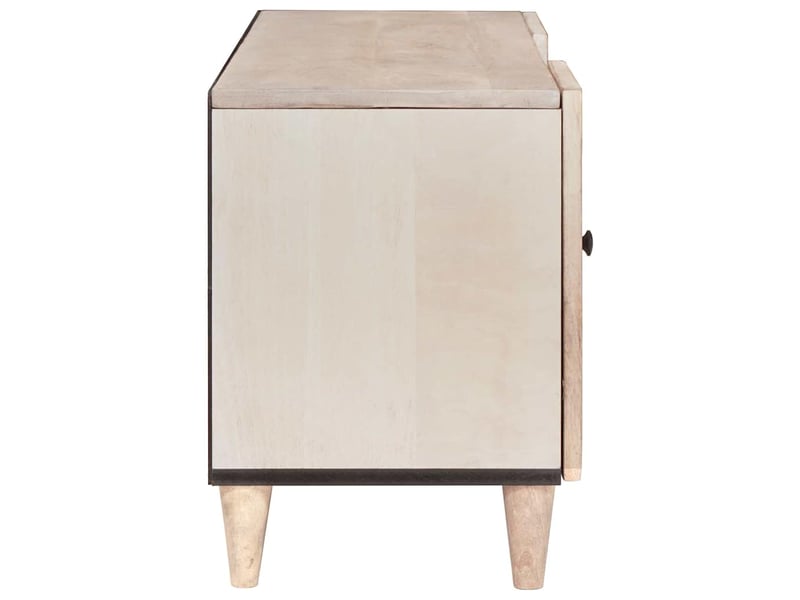  Meuble tv - unites tv avec tiroir blanc 105 x 33 x 46 cm bois d'ingénierie  - Conforama D