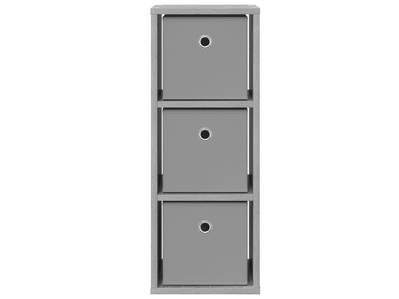 Buffet - bahut - meuble de rangement avec tiroir gris sonoma 25,5 x 22 x 69,5 cm - Conforama E