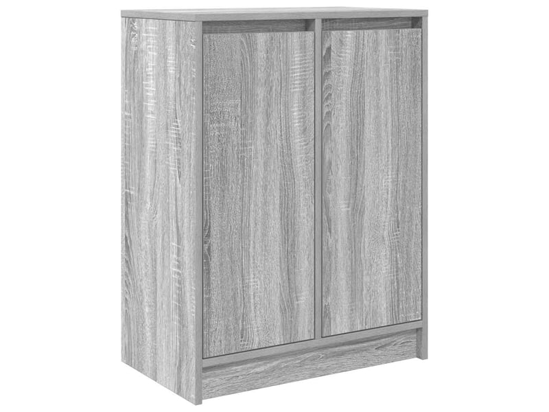  Buffet - bahut - meuble de rangement sonoma gris 57x34x76 cm bois d'ingénierie  - Conforama A