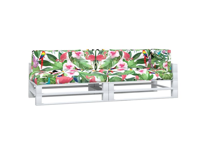  Lot de 5 coussins de palette, coussins de canapé multicolore tissu cf59742  - Conforama C