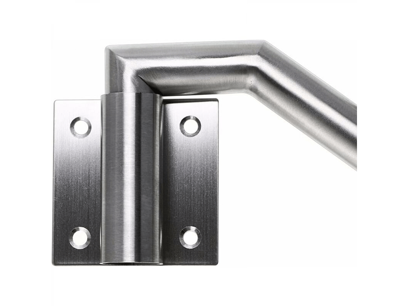 2 patères barre, crochet de vêtement, porte-vêtement inox mural, balancer 180°, chargé max 30kg, avec 6 tiges pour organiser vêtements, gris - Conforama D