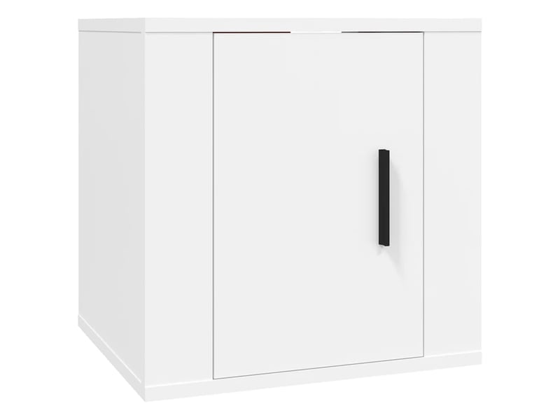  Ensemble de meubles tv 5 pcs blanc bois d'ingénierie shl34364  - Conforama E