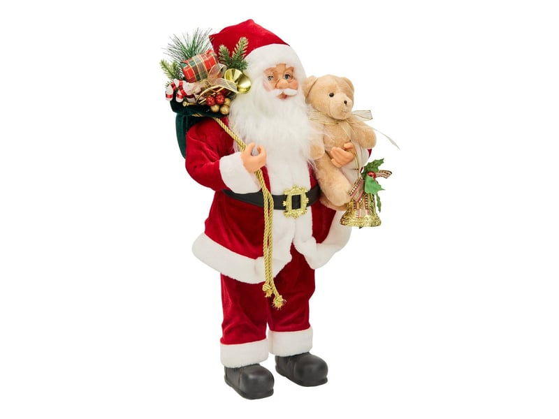  Pere noel gava rouge 60cm GAVA - Conforama A