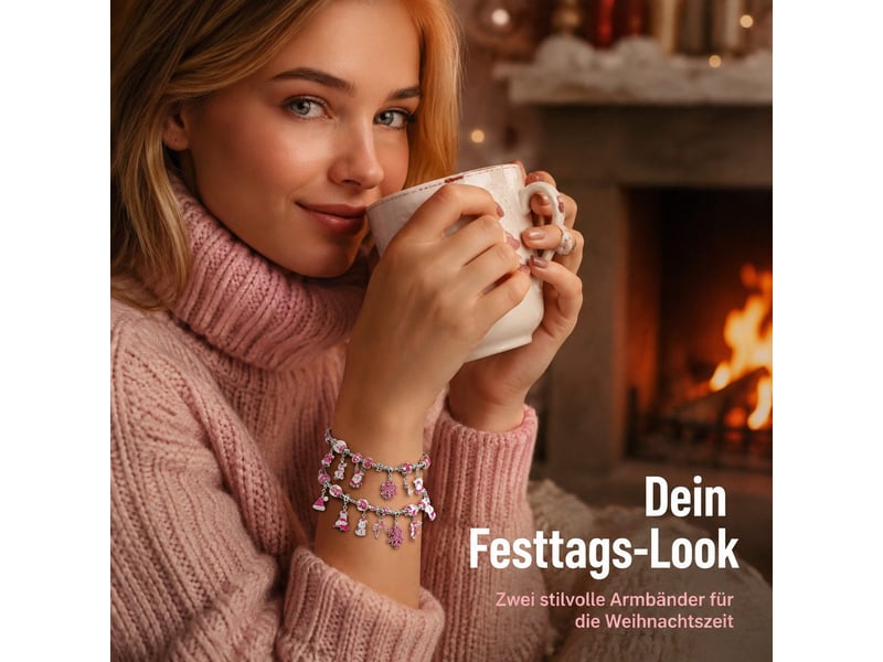  Calendrier de l'avent bijoux – boîte surprise, 24 jours, décorations et bijoux de fête  - Conforama D