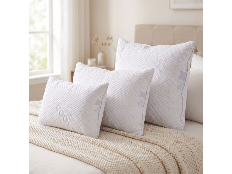  Oreiller moelleux 100% plume de canard - 30x50 cm - housse frais - collection plume frais C07-ORP07 50/30 - Conforama B