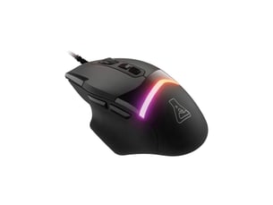 Souris gaming filaire 12800 dpi rgb 1000 hz 8 boutons kult palladium noire